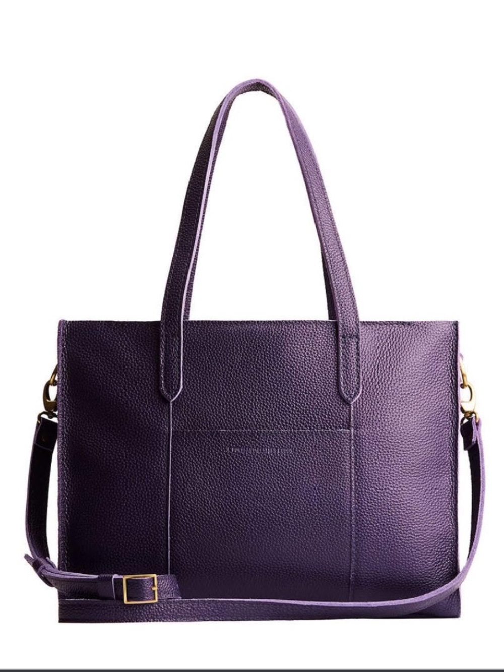 PORTLAND LEATHER Lola East West Crossbody Empire Bag
